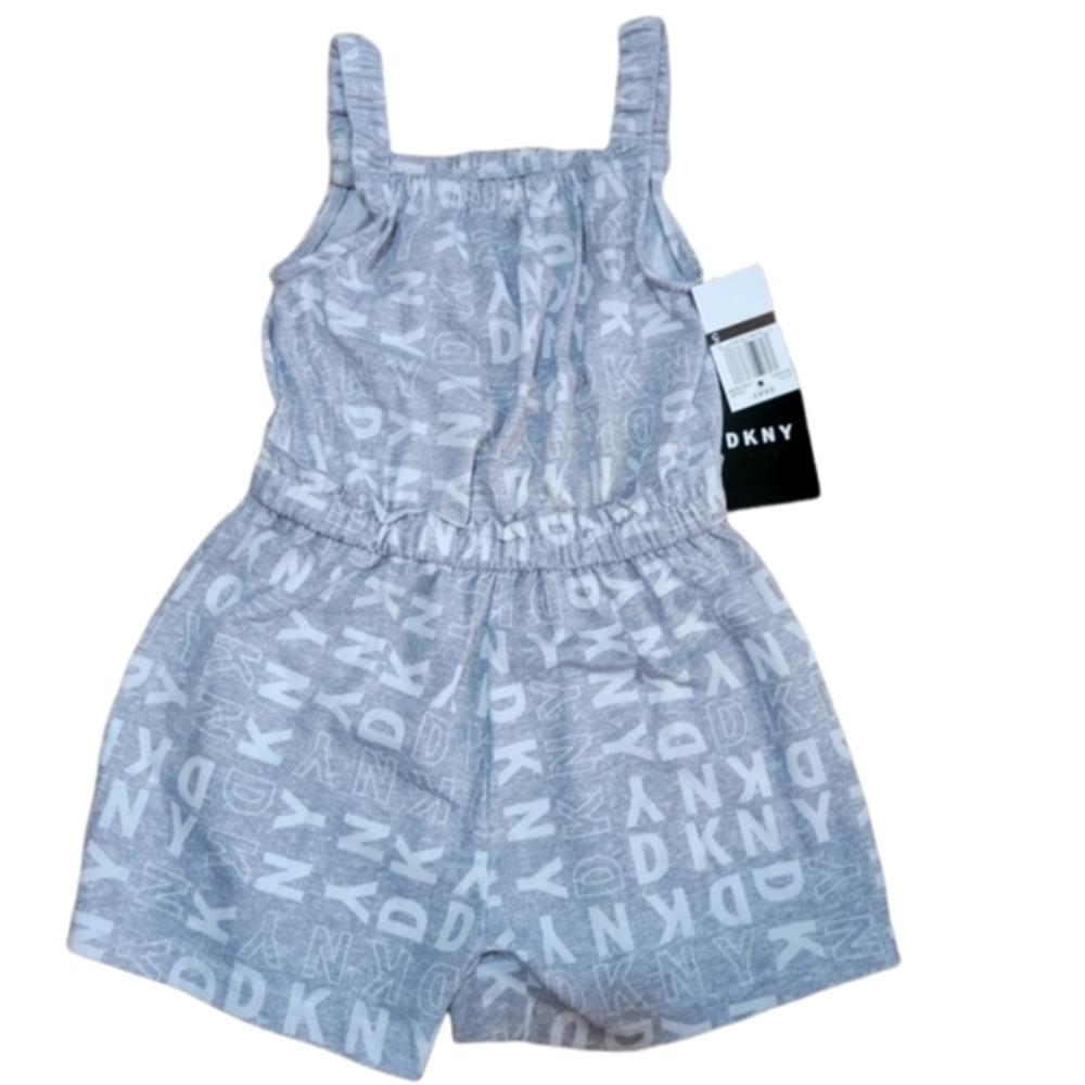 DKNY Gray Girl's Romper